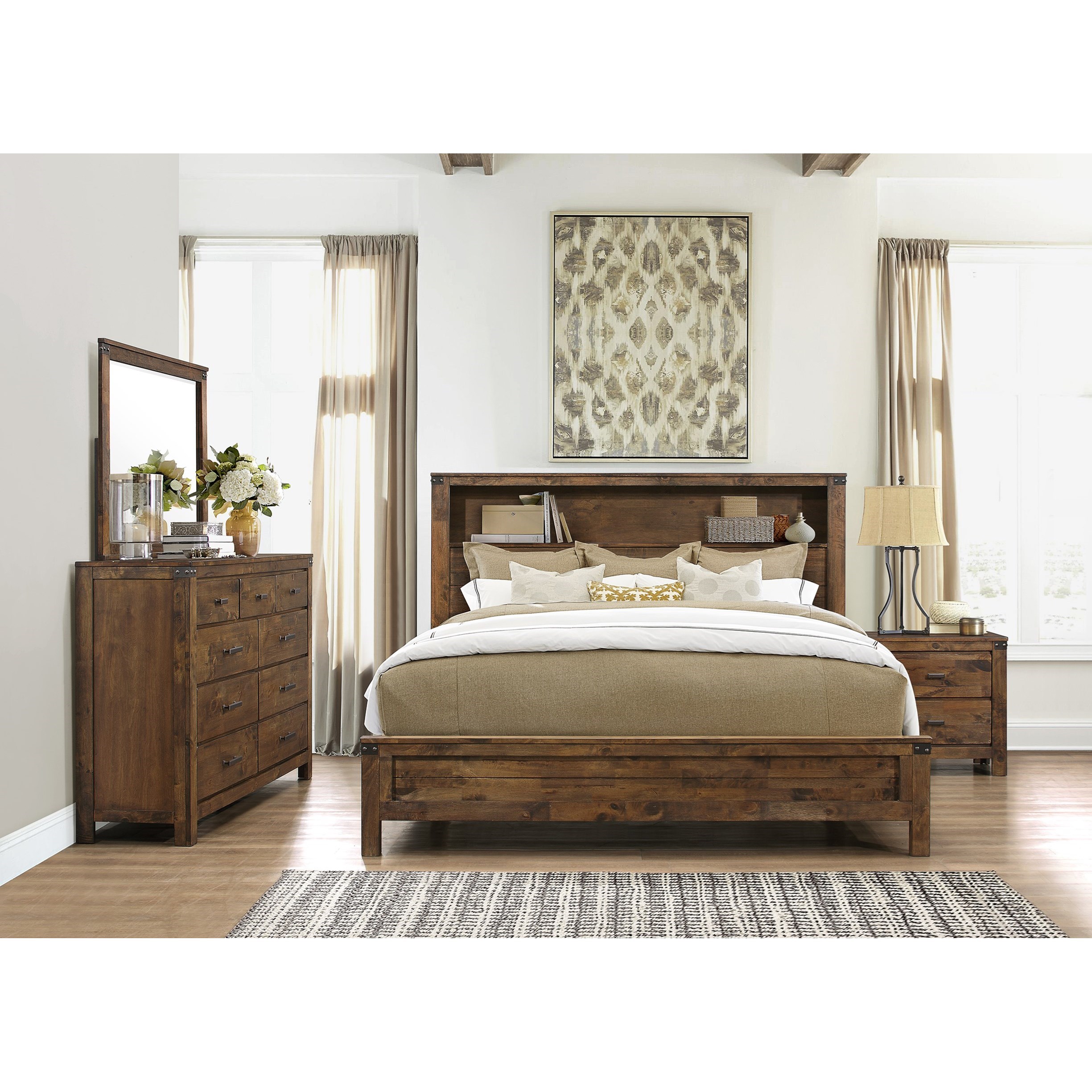 Global Furniture Victoria 6PC Queen Bedroom Group Value City